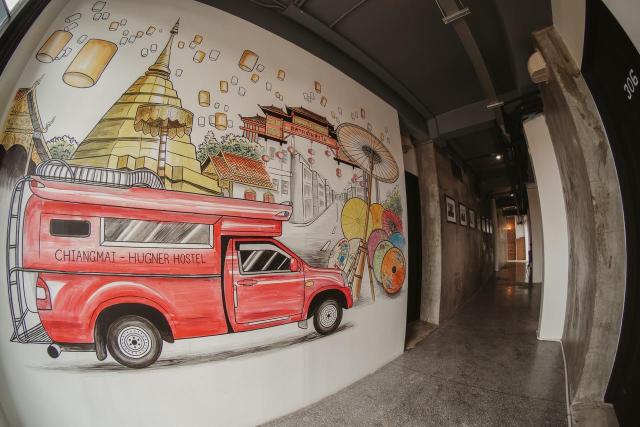 Hugnur Hostel And Coffee Chiang Mai Ngoại thất bức ảnh